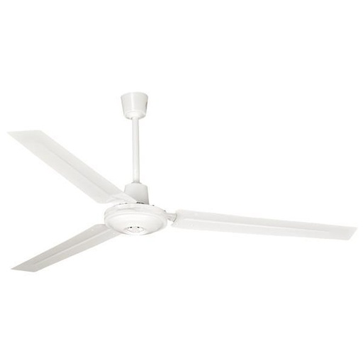 [E.147-29012] VENTILADOR DE TECHO INDUSTRIAL 80W Ø140 BLANCO 1pc